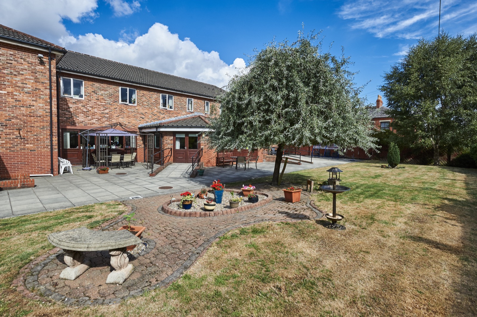 Dining room at High Peak Lodge Care Home